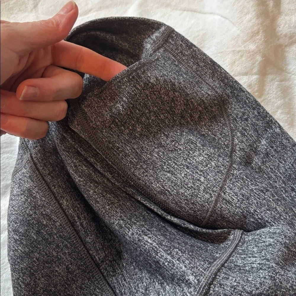 Lululemon Wunder Under High Rise 28" in Heathered Black - Picture 7 of 9